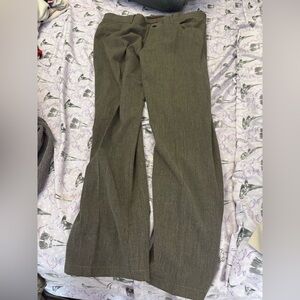 Alberto Classic Olive Men's Dress Pants. Size 36.